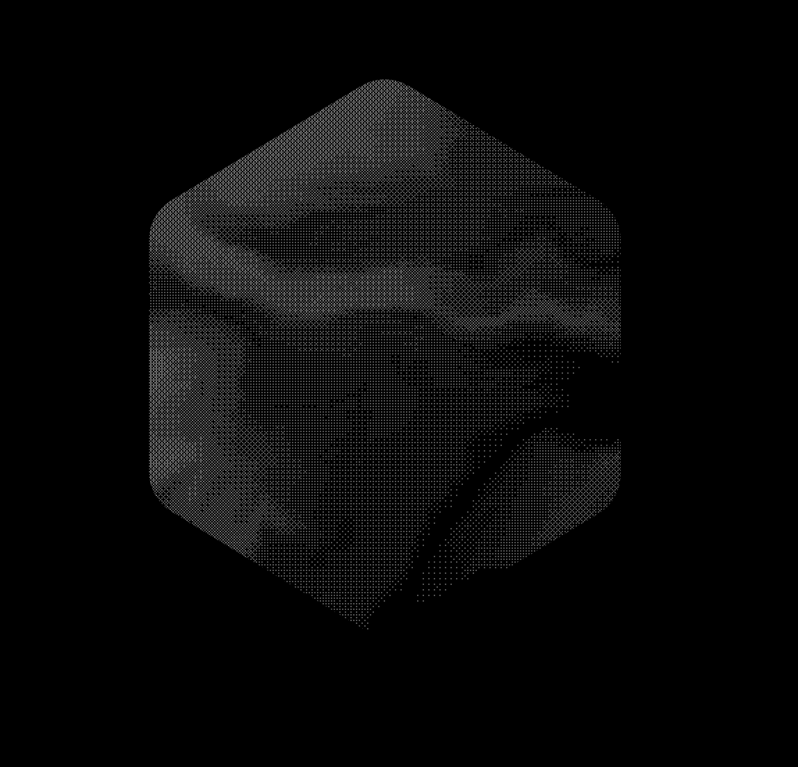 Dithered waves (hex)