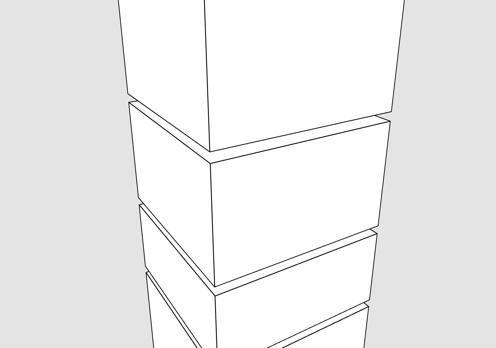 Stacked columns